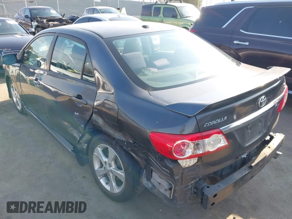 2011 Toyota Corolla L with VIN 2T1BU4EE4BC604412, listed as a IAAI auction lot 39928788 with 146,183 mi miles. Bid and sale history available at carsss.com. Image 3.