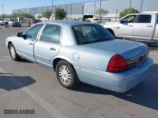 2006 Mercury Grand Marquis LS Premium with VIN 2MEFM75V86X624326, listed as a IAAI auction lot 42013180 with 96,490 mi miles. Bid and sale history available at carsss.com. Image 3.