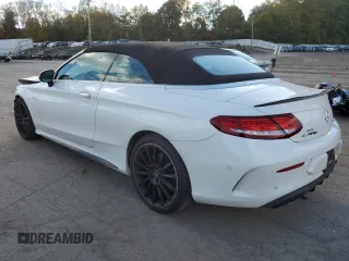 2018 Mercedes-Benz C 43 AMG with VIN WDDWK6EB5JF681780, listed as a Copart auction lot 75207094 with 91,484 mi miles and Salvage title. Bid and sale history available at DreamBid. Image 2.