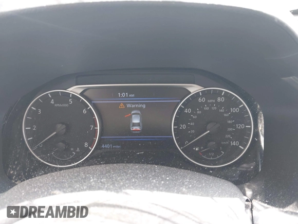 2025 Nissan Altima SV with VIN 1N4BL4DV3SN373851, listed as a IAAI auction lot 42123464 with 4,401 mi miles and . Bid and sale history available at DreamBid. Image 7.
