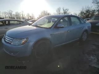 2008 Ford Taurus Limited with VIN 1FAHP28W38G120595, listed as a Copart auction lot 42279235 with 0 mi miles and Salvage Title. Bid and sale history available at carsss.com. Image 1.