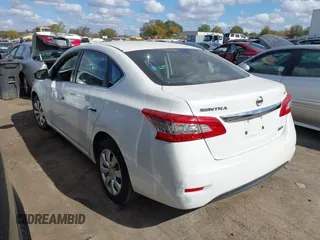 2014 Nissan Sentra S with VIN 3N1AB7APXEL662717, listed as a IAAI auction lot 40998099 with 133,363 mi miles and . Bid and sale history available at DreamBid. Image 3.