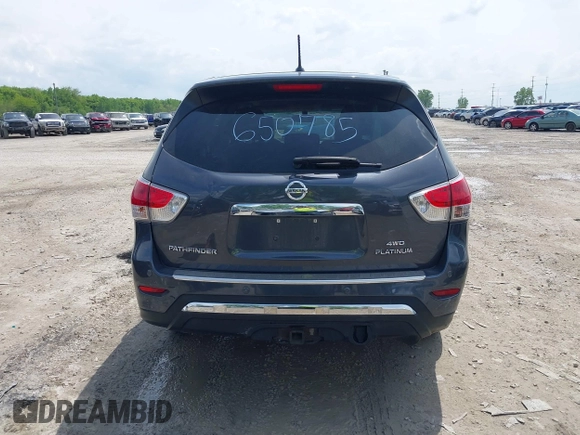 2014 Nissan Pathfinder S with VIN 5N1AR2MM5EC650785, listed as a IAAI auction lot 42209208 with 149,599 mi miles and . Bid and sale history available at DreamBid. Image 16.