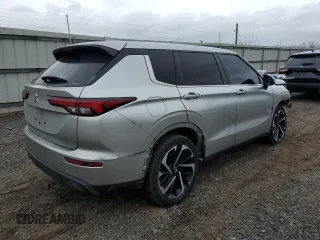 2022 Mitsubishi Outlander ES with VIN JA4J4TA89NZ027936, listed as a Copart auction lot 47934545 with 37,217 mi miles and Salvage Title. Bid and sale history available at carsss.com. Image 3.