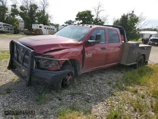2015 Ram 3500 Tradesman with VIN 3C63RRGL6FG519072, listed as a Copart auction lot 64387814 with 215,640 mi miles and Salvage Title. Bid and sale history available at carsss.com. Image 1.