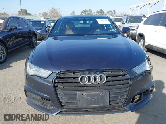 2016 Audi A6 2.0T Premium with VIN WAUCFAFC5GN186258, listed as a IAAI auction lot 41225603 with 83,817 mi miles. Bid and sale history available at carsss.com. Image 12.