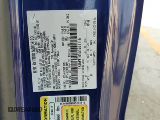 2016 Ford Mustang EcoBoost with VIN 1FA6P8TH5G5261116, listed as a Copart auction lot 58544625 with Not provided miles and Salvage title. Bid and sale history available at DreamBid. Image 12.