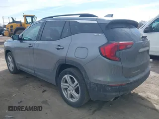 2018 GMC Terrain SLE with VIN 3GKALMEX1JL341070, listed as a IAAI auction lot 41692565 with 128,677 mi miles. Bid and sale history available at carsss.com. Image 3.