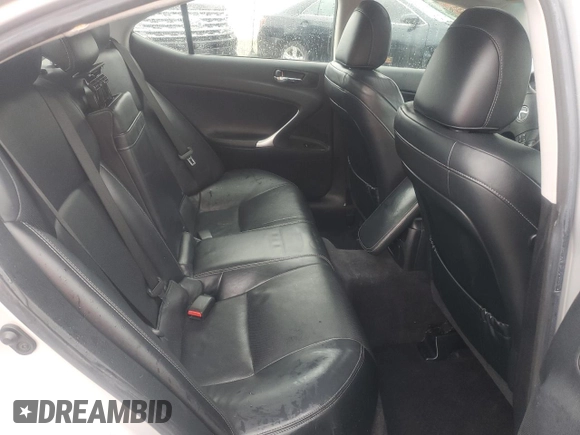 2010 Lexus IS 250 with VIN JTHCF5C2XA5036867, listed as a Copart auction lot 51318465 with 212,994 mi miles and Non Repairable. Bid and sale history available at carsss.com. Image 10.