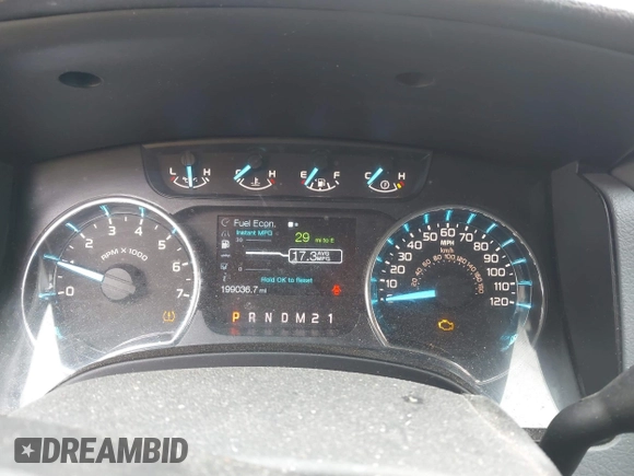 2011 Ford F-150 XLT with VIN 1FTFW1ET2BFD13083, listed as a IAAI auction lot 42466832 with 199,036 mi miles and . Bid and sale history available at DreamBid. Image 7.