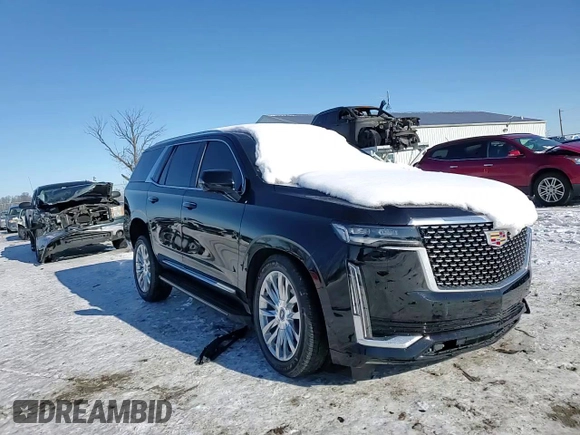 2021 Cadillac Escalade Premium Luxury z VIN 1GYS4CKL6MR486671, wystawiony jako Copart lot #89207425 z przebiegiem Nie podano mil oraz Szkoda całkowita • Salvage title. Historia ofert i sprzedaży dostępna na DreamBid. Obrazek 12.