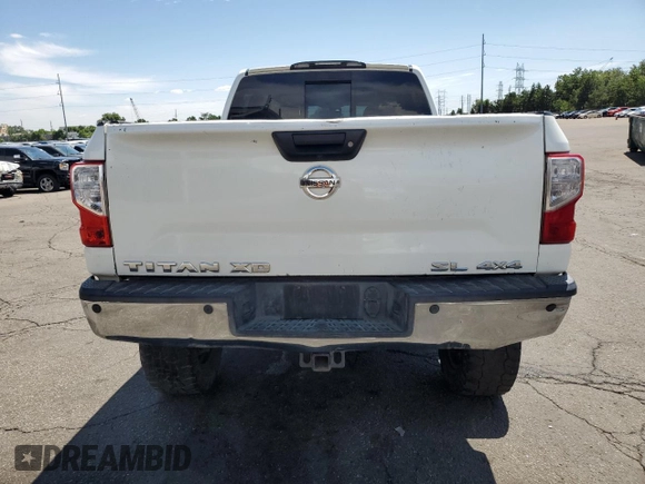 2016 Nissan Titan Platinum Reserve z VIN 1N6BA1F41GN504539, wystawiony jako Copart lot #64812975 z przebiegiem 143 144 mil mil oraz Szkoda całkowita • Salvage title. Historia ofert i sprzedaży dostępna na DreamBid. Obrazek 6.
