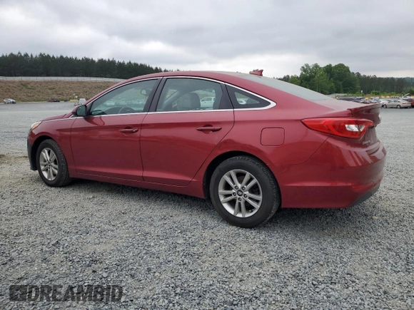2016 Hyundai Sonata 2.4L with VIN 5NPE24AF6GH274021, listed as a Copart auction lot 54682175 with 208,169 mi miles and Salvage Title. Bid and sale history available at carsss.com. Image 2.