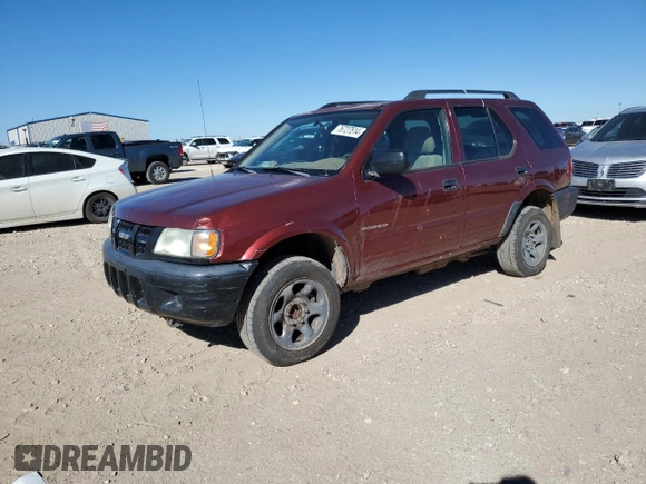 2003 Isuzu Rodeo with VIN 4S2CK58W634301712, listed as a Copart auction lot 76727514 with 192,830 mi miles and Salvage Title. Bid and sale history available at DreamBid. Image 1.
