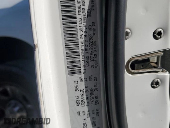 2016 Ram 2500 Tradesman с VIN 3C6TR5HT2GG333635, выставлен на аукционе Copart как лот 64112715 с пробегом 233 849 миль миль и Списание • Salvage title. История ставок и продаж доступна на DreamBid. Изображение 12.