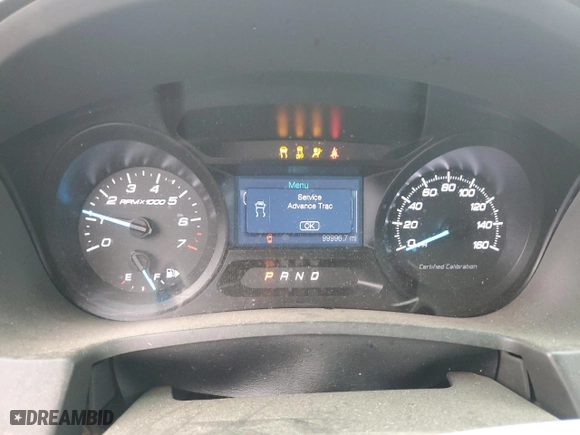2015 Ford Police Interceptor Utility with VIN 1FM5K8AT3FGB41373, listed as a Copart auction lot 81367234 with 99,996 mi miles and Salvage Title. Bid and sale history available at carsss.com. Image 9.
