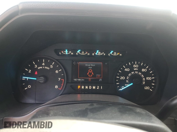 2019 Ford F-150 XL with VIN 1FTEX1EB2KKE93687, listed as a Copart auction lot 51227785 with 192,188 mi miles and Salvage Title. Bid and sale history available at carsss.com. Image 9.