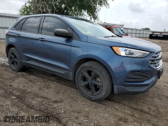 2019 Ford Edge SE with VIN 2FMPK3G93KBB75595, listed as a Copart auction lot 54278415 with 57,663 mi miles and Salvage title. Bid and sale history available at DreamBid. Image 4.
