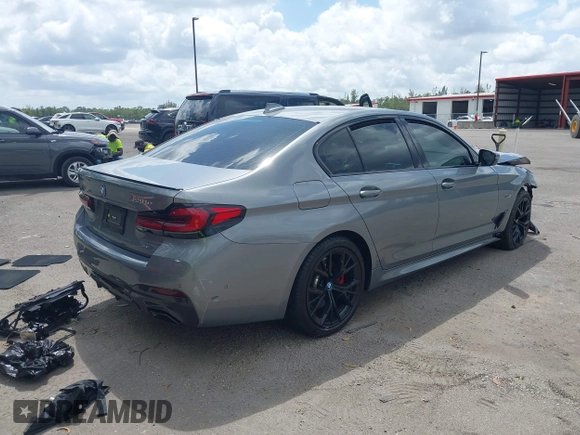 2023 BMW 5 Series 530e with VIN WBA13AG07PCN20158, listed as a IAAI auction lot 42146666 with 31,619 mi miles and . Bid and sale history available at DreamBid. Image 4.