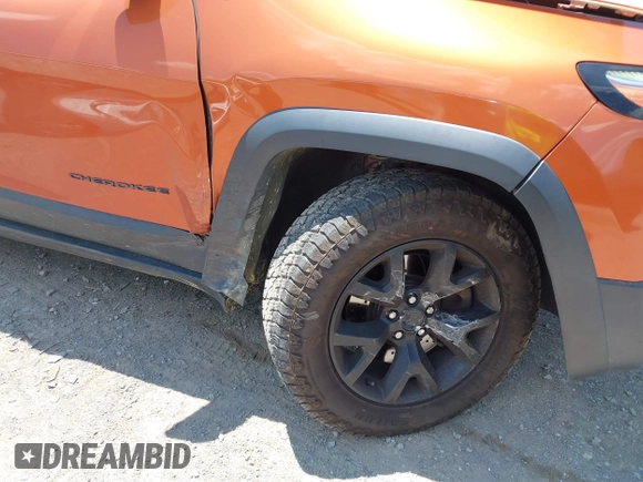 2016 Jeep Cherokee Trailhawk with VIN 1C4PJMBS6GW318035, listed as a IAAI auction lot 42652034 with 187,519 mi miles and . Bid and sale history available at DreamBid. Image 6.