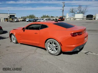 2021 Chevrolet Camaro 1LS with VIN 1G1FB1RXXM0130988, listed as a Copart auction lot 77682404 with 46,747 mi miles and Salvage Title. Bid and sale history available at carsss.com. Image 2.
