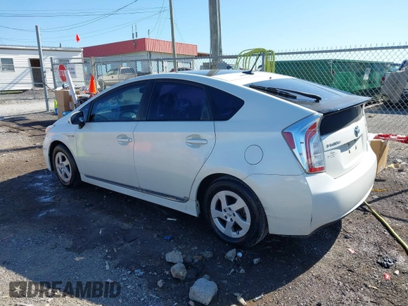2012 Toyota Prius One with VIN JTDKN3DUXC1568215, listed as a IAAI auction lot 42058528 with 121,488 mi miles and . Bid and sale history available at DreamBid. Image 14.