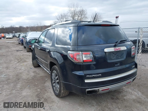 2014 GMC Acadia Denali with VIN 1GKKVTKD8EJ205759, listed as a IAAI auction lot 41952652 with 153,538 mi miles and . Bid and sale history available at carsss.com. Image 3.