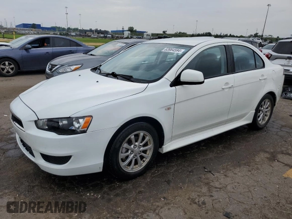 2014 Mitsubishi Lancer ES with VIN JA32U2FU0EU020475, listed as a Copart auction lot 63984594 with 65,121 mi miles and Clean Title. Bid and sale history available at carsss.com. Image 1.