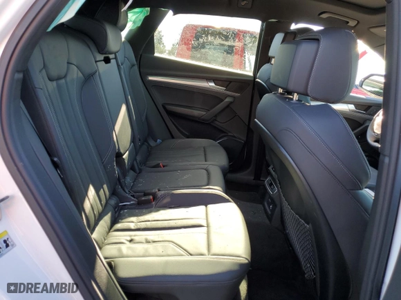 2025 Audi Q5 S line Premium with VIN WA1GAAFY5S2023208, listed as a Copart auction lot 42911975 with 0 mi miles and Salvage Title. Bid and sale history available at carsss.com. Image 11.