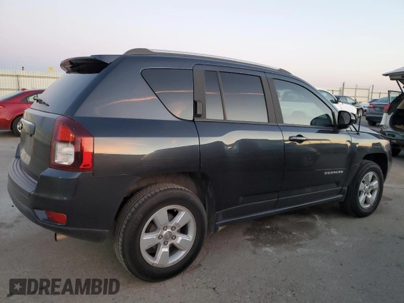 2016 Jeep Compass Sport with VIN 1C4NJCBB3GD574632, listed as a Copart auction lot 88016225 with 93,138 mi miles and Salvage title. Bid and sale history available at DreamBid. Image 3.