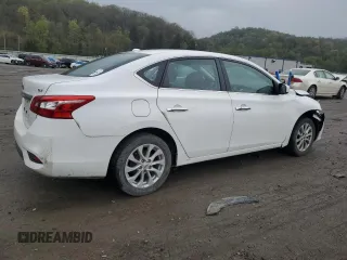 2019 Nissan Sentra SV with VIN 3N1AB7AP1KY429789, listed as a Copart auction lot 54741365 with 109,237 mi miles and Salvage Title. Bid and sale history available at carsss.com. Image 3.
