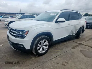2020 Volkswagen Atlas SE z VIN 1V2DP2CA6LC500601, wystawiony jako Copart lot #60668825 z przebiegiem 50 011 mil mil oraz Szkoda całkowita • Salvage title. Historia ofert i sprzedaży dostępna na DreamBid. Obrazek 1.