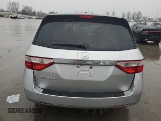 2013 Honda Odyssey EX-L with VIN 5FNRL5H63DB001333, listed as a Copart auction lot 47745635 with 169,539 mi miles and Salvage Title. Bid and sale history available at DreamBid. Image 6.