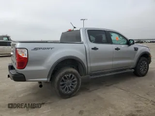 2020 Ford Ranger XL with VIN 1FTER4EH5LLA87088, listed as a Copart auction lot 44439075 with 86,053 mi miles and Salvage Title. Bid and sale history available at DreamBid. Image 3.
