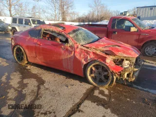 2013 Hyundai Genesis Coupe R-Spec with VIN KMHHT6KD5DU081763, listed as a Copart auction lot 41408905 with Not provided miles and Salvage title. Bid and sale history available at DreamBid. Image 4.