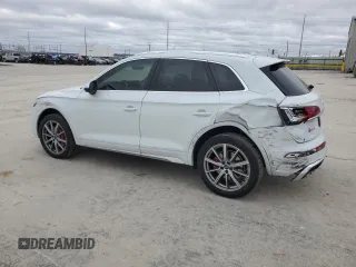 2022 Audi SQ5 Prestige with VIN WA1C4AFY0N2055977, listed as a Copart auction lot 86912774 with 13,290 mi miles and Salvage Title. Bid and sale history available at carsss.com. Image 2.