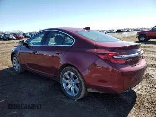 2017 Buick Regal Premium II with VIN 2G4GS5GX0H9108446, listed as a Copart auction lot 48106055 with 107,985 mi miles and Salvage Title. Bid and sale history available at DreamBid. Image 2.