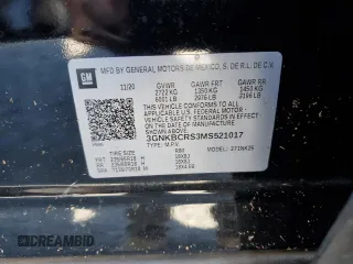 2021 Chevrolet Blazer LT z VIN 3GNKBCRS3MS521017, wystawiony jako Copart lot #46196965 z przebiegiem Nie podano mil oraz Nie do naprawy • Non repairable. Historia ofert i sprzedaży dostępna na DreamBid. Obrazek 13.