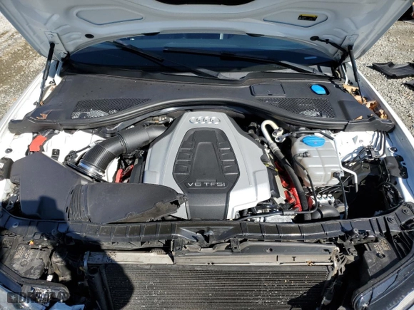2017 Audi A6 Premium Plus with VIN WAUF2AFC5HN054854, listed as a Copart auction lot 42717025 with 135,053 mi miles and Salvage Title. Bid and sale history available at carsss.com. Image 12.