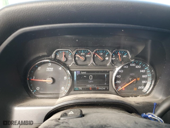 2015 Chevrolet Silverado 2500HD LT with VIN 1GC1KVEG1FF554235, listed as a Copart auction lot 44648675 with 153,477 mi miles and Clean Title. Bid and sale history available at carsss.com. Image 9.