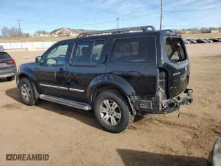 2011 Nissan Pathfinder LE with VIN 5N1AR1NBXBC607207, listed as a Copart auction lot 85751424 with 152,281 mi miles and Salvage Title. Bid and sale history available at carsss.com. Image 2.