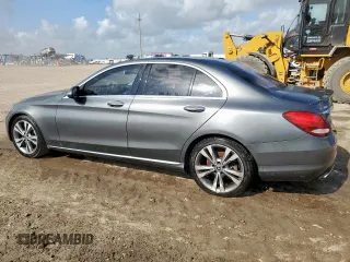 2017 Mercedes-Benz C 300 with VIN 55SWF4JB9HU218627, listed as a Copart auction lot 57801925 with Not provided miles and Clean title. Bid and sale history available at DreamBid. Image 2.