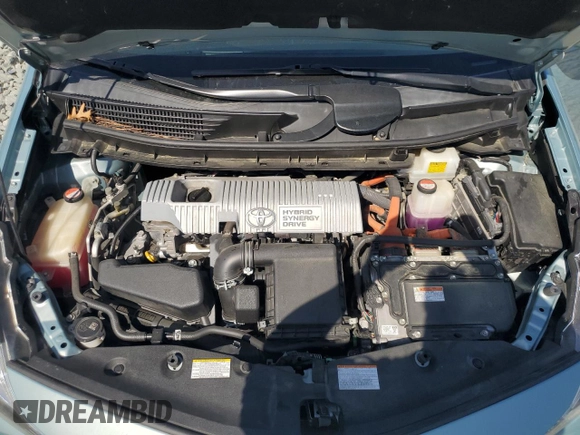 2015 Toyota Prius Two z VIN JTDZN3EU1FJ039916, wystawiony jako Copart lot #55508975 z przebiegiem 130 252 mil mil oraz Szkoda całkowita • Salvage title. Historia ofert i sprzedaży dostępna na DreamBid. Obrazek 11.