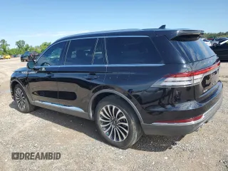 2023 Lincoln Aviator Reserve with VIN 5LM5J7WC2PGL01182, listed as a Copart auction lot 56566495 with 44,247 mi miles and Salvage title. Bid and sale history available at DreamBid. Image 2.