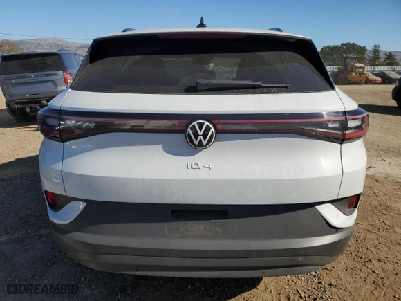 2022 Volkswagen ID.4 Pro S with VIN WVGTMPE21NP055684, listed as a Copart auction lot 41801975 with NaN miles and Salvage Title. Bid and sale history available at carsss.com. Image 6.
