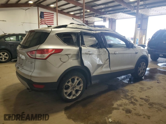 2016 Ford Escape Titanium with VIN 1FMCU9J9XGUC49553, listed as a Copart auction lot 54850245 with Not Provided miles and Salvage Title. Bid and sale history available at DreamBid. Image 3.