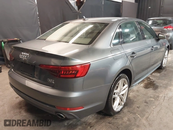 2017 Audi A4 Season of Audi Premium with VIN WAUDNAF49HN049681, listed as a IAAI auction lot 41561648 with 89,850 mi miles. Bid and sale history available at carsss.com. Image 4.