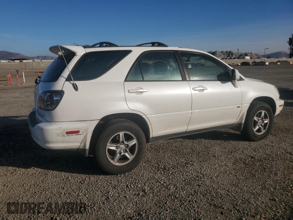 2002 Lexus RX 300 with VIN JTJGF10U720148006, listed as a Copart auction lot 85861074 with 317,982 mi miles and Salvage Title. Bid and sale history available at carsss.com. Image 3.