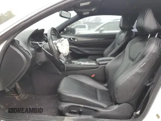 2020 Infiniti Q60 Luxe with VIN JN1EV7EK0LM340405, listed as a Copart auction lot 47387225 with 88,219 mi miles and Salvage title. Bid and sale history available at DreamBid. Image 7.