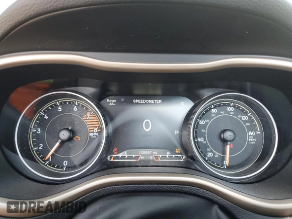 2016 Jeep Cherokee Limited z VIN 1C4PJMDS4GW202068, wystawiony jako Copart lot #54392365 z przebiegiem 109 897 mil mil oraz Czysty tytuł • Clean title. Historia ofert i sprzedaży dostępna na DreamBid. Obrazek 9.
